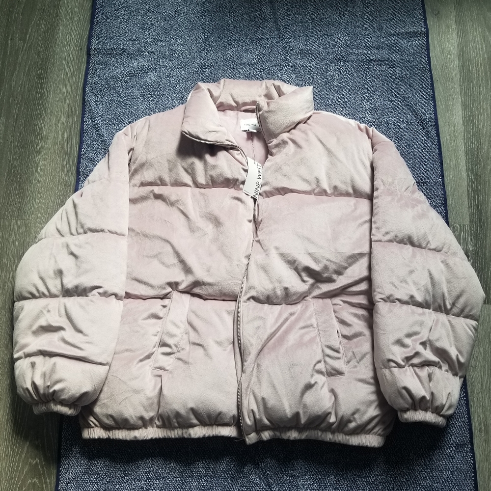 Nine west coat, 2x, purple